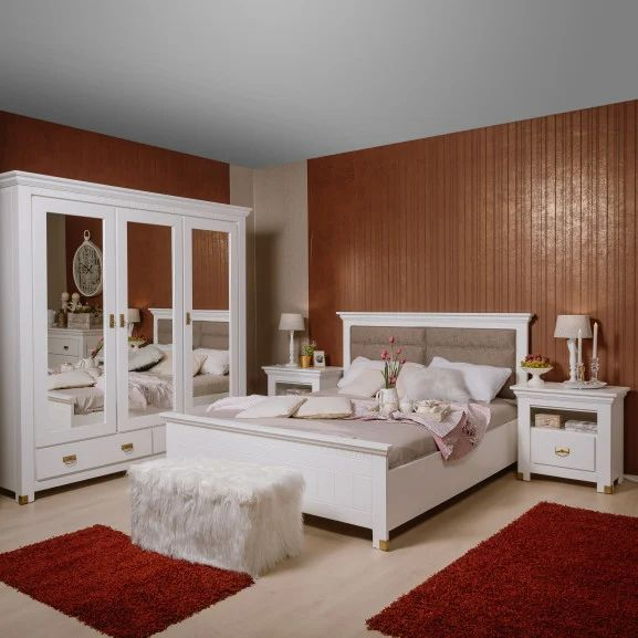SAINT TROPEZ, Comoda 3 sertare, culoare alb, (Lxadxh): 132x45x87 cm. [8]