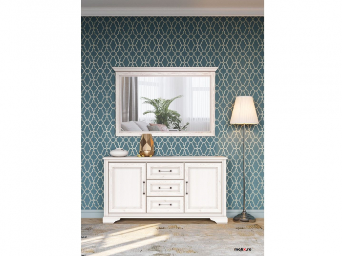 Stylius Oglinda LUS125, front MDF culoare pin siberian, 133/6/88 cm. [2]