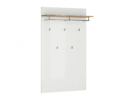 Alameda cuier WIE90, alb/stejar, (L/ad./h):88/29/150 cm. [1]