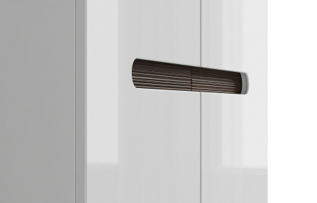 Azteca Dulap SZF2D, front MDF culoare alb lucios, 105/60/210cm. [2]