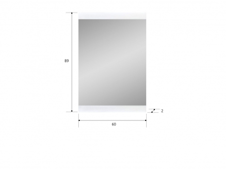 Azteca, Hol Set-A, front MDF, alb lucios, (L/ad./h):150/38/210 cm. [5]
