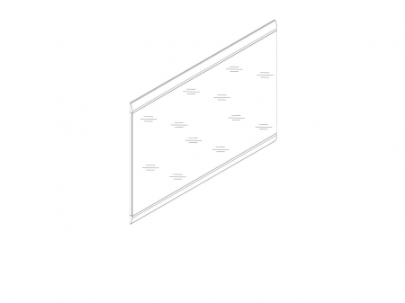 Azteca Oglinda LUS/110, front MDF culoare alb, 110/2/80 cm. [2]