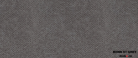 Canapea HARRY, 3 locuri extensibila cu functie de somn, relaxare si depozitare, stofa gri Bonn 91 , 208x96x102, ext.200x160cm [8]