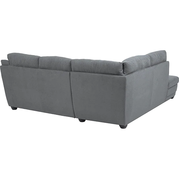 Coltar extensibil NEBOLO OTM-2F, stanga, stofa gri inchis F187, 245x225x97,ext. 180x122 cm. [4]