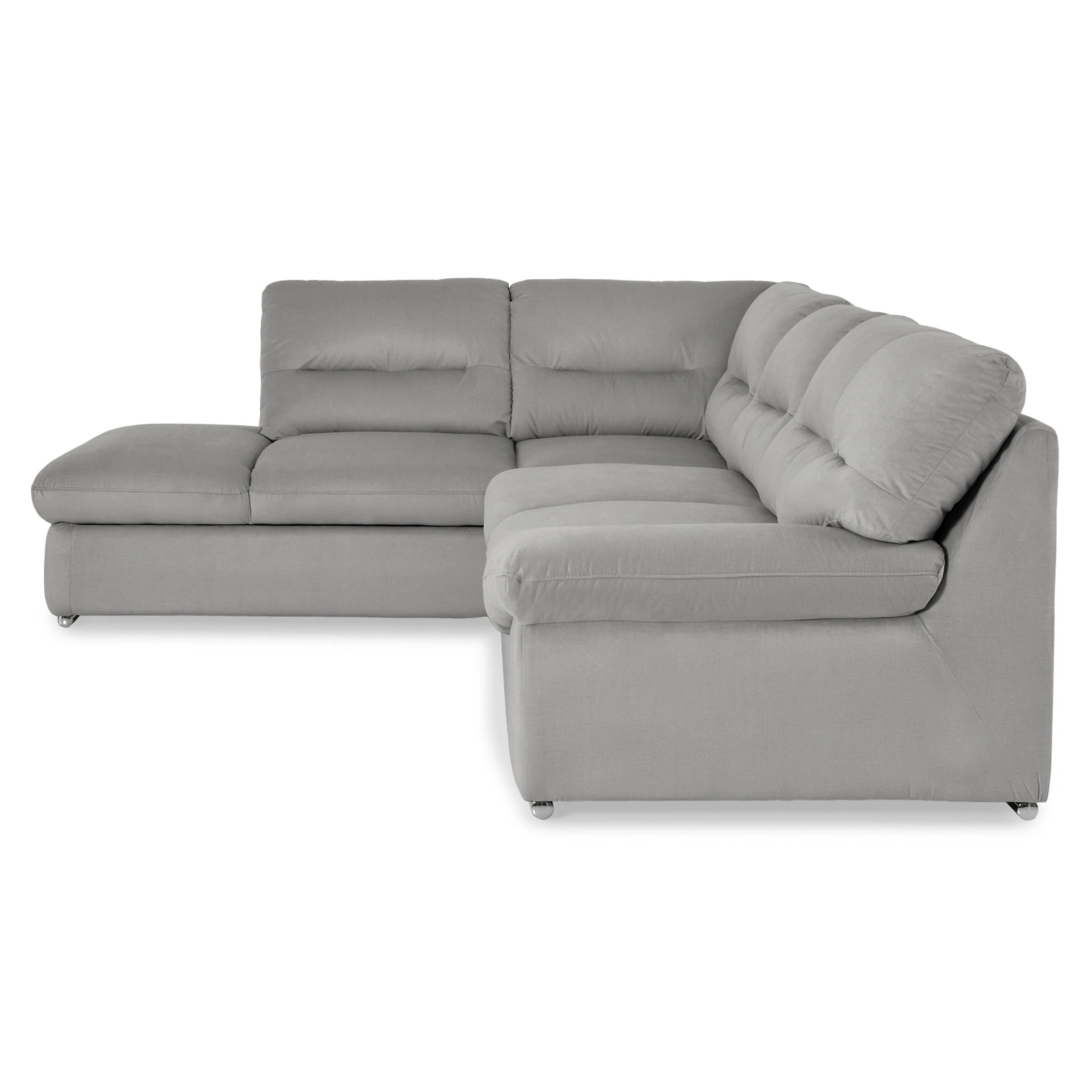 Coltar Living extensibil WILLIAM OTM/BK-2F, stofa G003 gri antracit,stanga, 268x216x87, ext.183x123cm. [4]