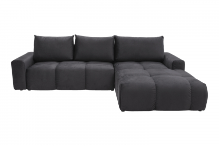 Coltare living - Coltar Living ATLANTIC, extensibil cu functie somn, dreapta, stofa gri  Element 01, 304x216x92, ext.252x132cm