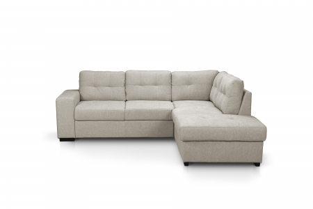 Coltar MM289 PIANO 2F-OTM/BK KL pentru living, dreapta, extensibil cu functie somn, stofa beige G008, 248x213x(73-89), ext.200x138cm [4]