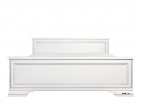 Dormitor IDENTO Set-E, (dulap 6U2S+ pat 160 + 2 noptiere 1S + comoda 2W3S1B + oglinda LUS 155) culoare alb. [3]