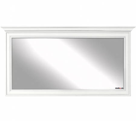 Dormitor IDENTO Set-E, (dulap 6U2S+ pat 160 + 2 noptiere 1S + comoda 2W3S1B + oglinda LUS 155) culoare alb. [27]