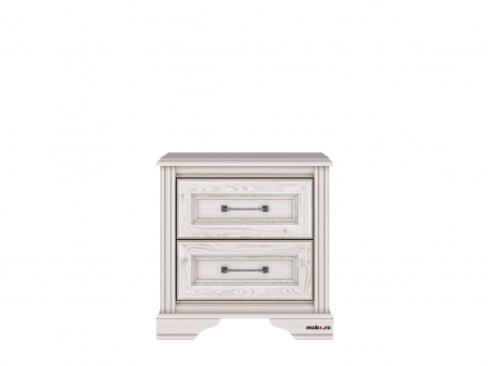 Dormitor STYLIUS Set-B, (dulap 6U2S 170 + pat 160 + 2 noptiere 2S + comoda 3S + oglinda 90cm) culoare pin siberian. [5]