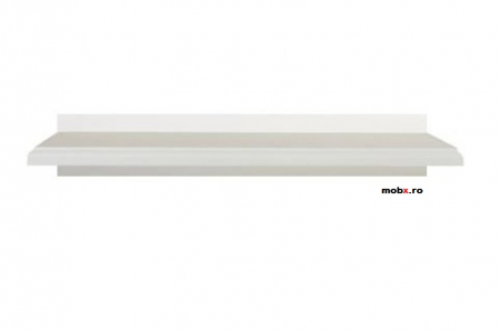Colectii holuri - Idento Polita 145 T, front MDF culoare alb, 145/25/9cm.