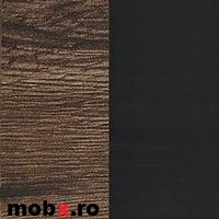KASSEL, Comoda KOM1D5S, 1 usa si 5 sertare, culoare stejar monastery si stejar negru, (Lxadxh): 150x41x90 cm. [5]