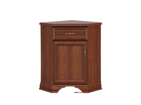 Colectia Living KENTUKI - Kentuki Comoda colt KOMN1D1S/L, front MDF culoare castan, 59/59/90 cm.