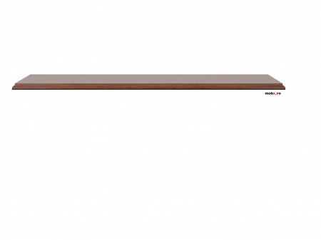 Kentuki Polita 155, front MDF culoare castan, 155/25/3,5cm.