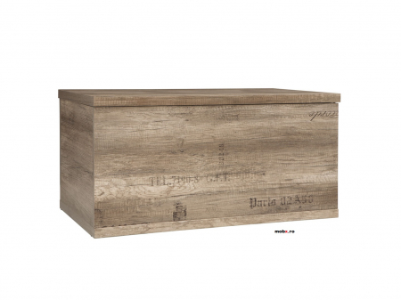 Malcolm Cufar KUF, culoare stejar canyon/wolfram gri, 93/49/45cm. [1]
