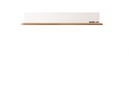 Colectia Dormitor MALTA - Malta Polita 152 cm P15, front MDF culoare zada siberiana, 152/20/20cm.
