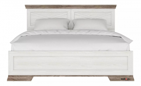 Marselle, Pat 160 LOZ160 , front MDF, culoare frasin alb si stejar sonoma dark, (Lxad.xh) 172/207/(40-100) cm. [1]