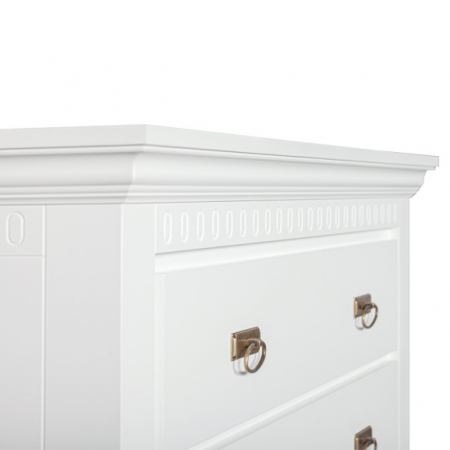 SAINT TROPEZ, Comoda 3 sertare, culoare alb, (Lxadxh): 132x45x87 cm. [5]