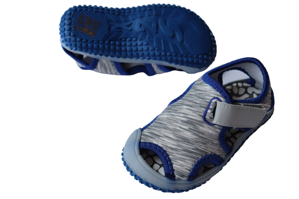 Sandale Copii Material Gri-Albastru [3]