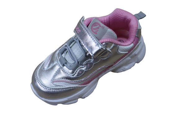 Pantofi Sport Copii gri sidef&roz [3]