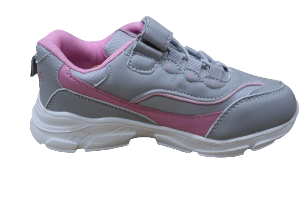 Pantofi Sport Copii gri&roz [2]