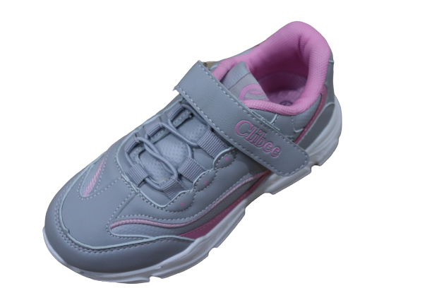 Pantofi Sport Copii gri&roz [3]