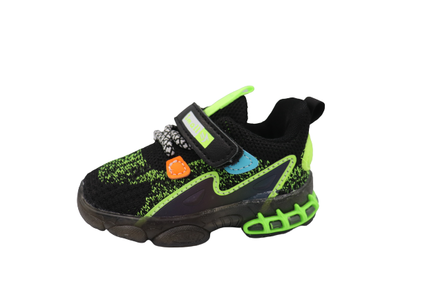 Pantofi Sport Copii Small Negru Cu Luminite [2]