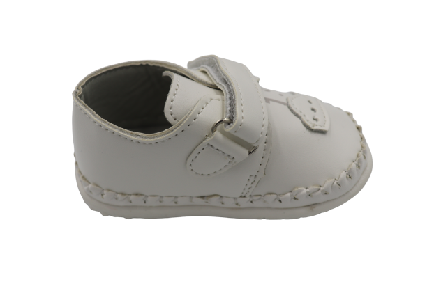 Pantofi bebelusi albi cu arici [3]