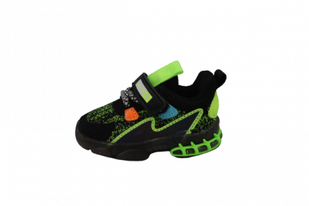 Pantofi Sport Copii Small Negru Cu Luminite [0]