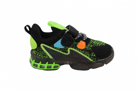 Pantofi Sport Copii Small Negru Cu Luminite [2]
