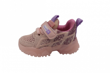Pantofi Sport Copii Small Pink cu Plasa [0]
