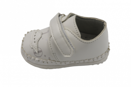 Pantofi bebelusi albi cu arici [0]