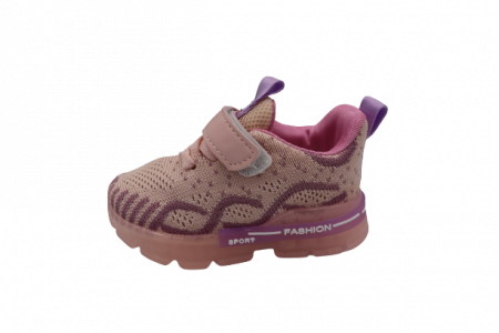 Pantofi Sport Copii Pink cu Plasa Rosa [0]
