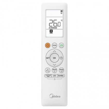 Aparat de aer conditionat Midea Solstice 21000 BTU/h Cod EZ-21RD6-I/MX4H-21RD6 [1]