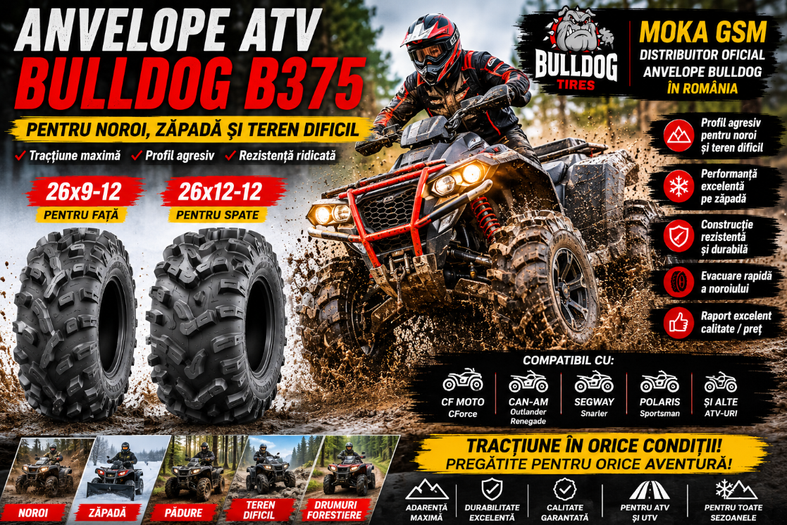 anvelope bulldog b375 