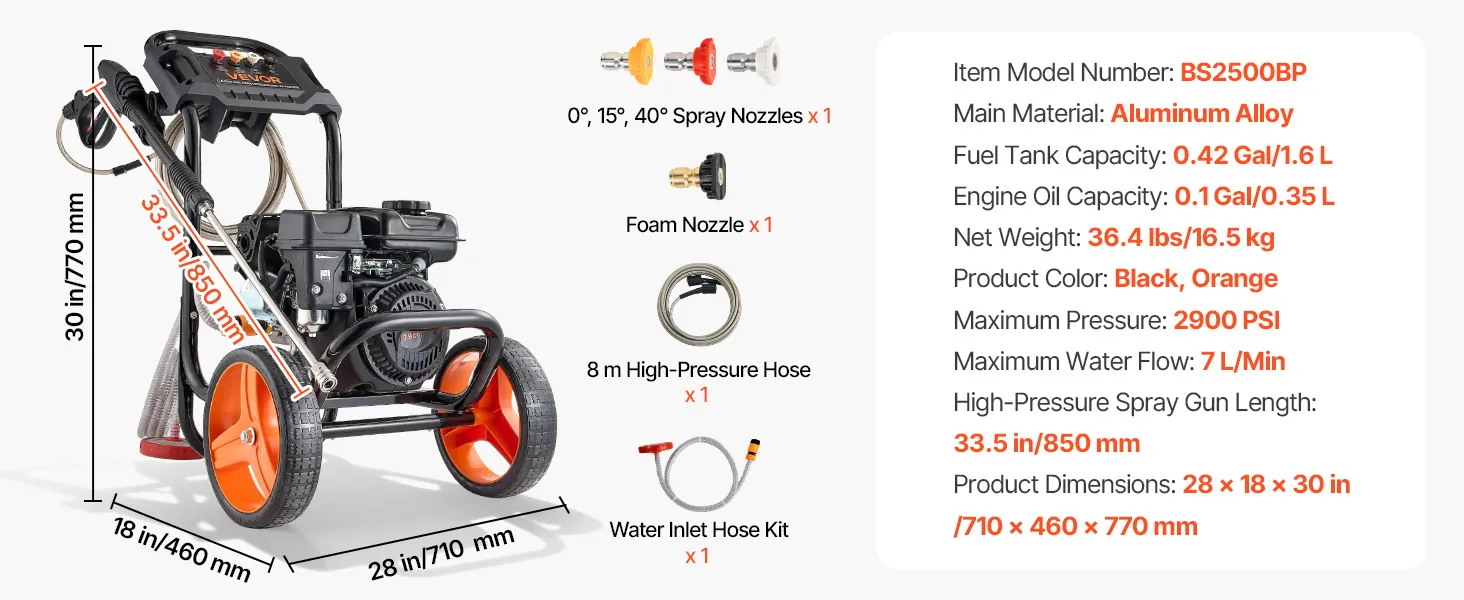 aparat spalat cu presiune, pe benzina, premium 