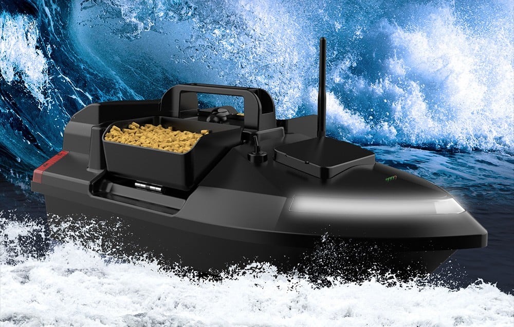 barca momeala Direcție stabilă și motor dublu