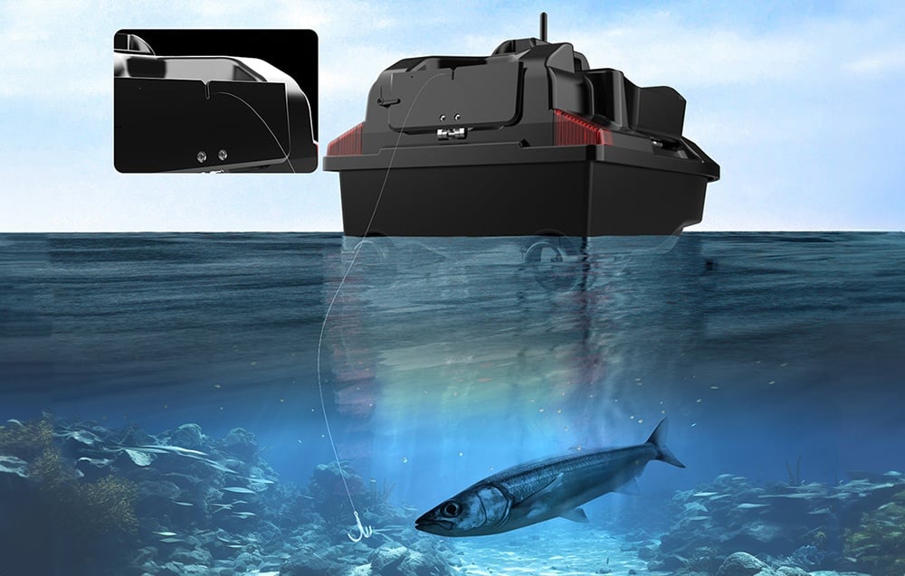 barca momeala Posibilități suplimentare de pescuit