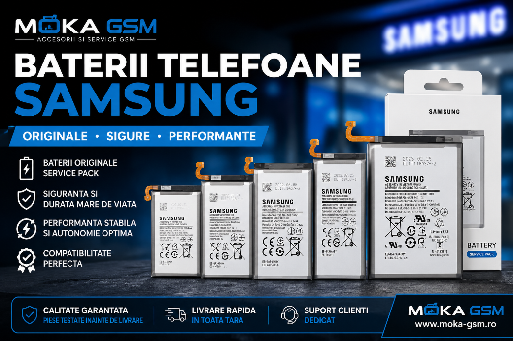 Baterie originală Samsung Galaxy S23 Ultra S918: de ce merită să alegi varianta Originala de la Moka Gsm