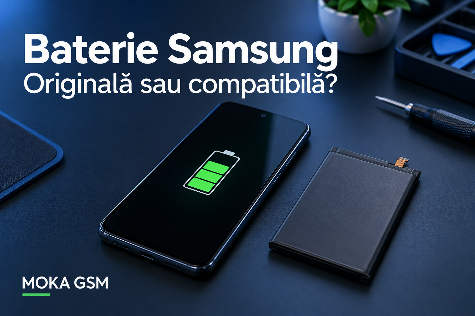 Baterie Samsung originală sau compatibilă: ghid de alegere Moka GSM