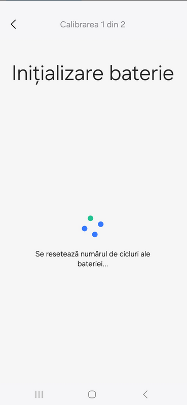 calibrare baterie samsung 3