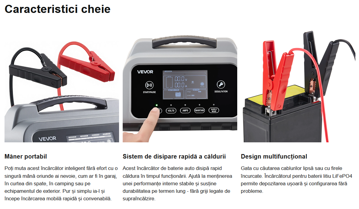 caracteristici cheie redresor auto profesional service auto