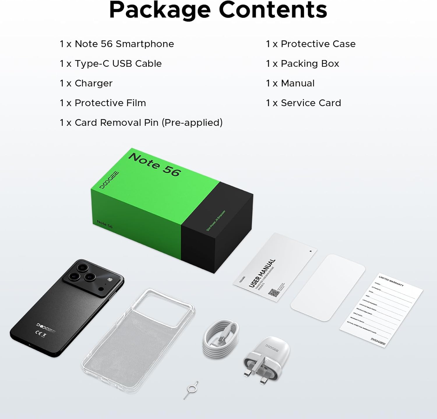 doodge note 56 continut pachet