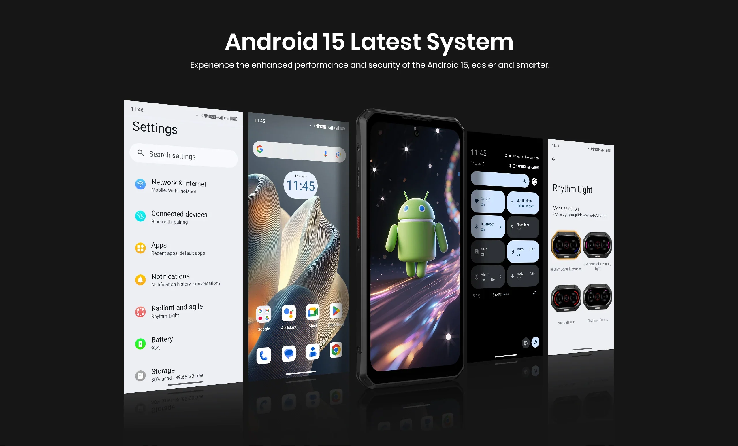 fossibot f106 pro, android 15
