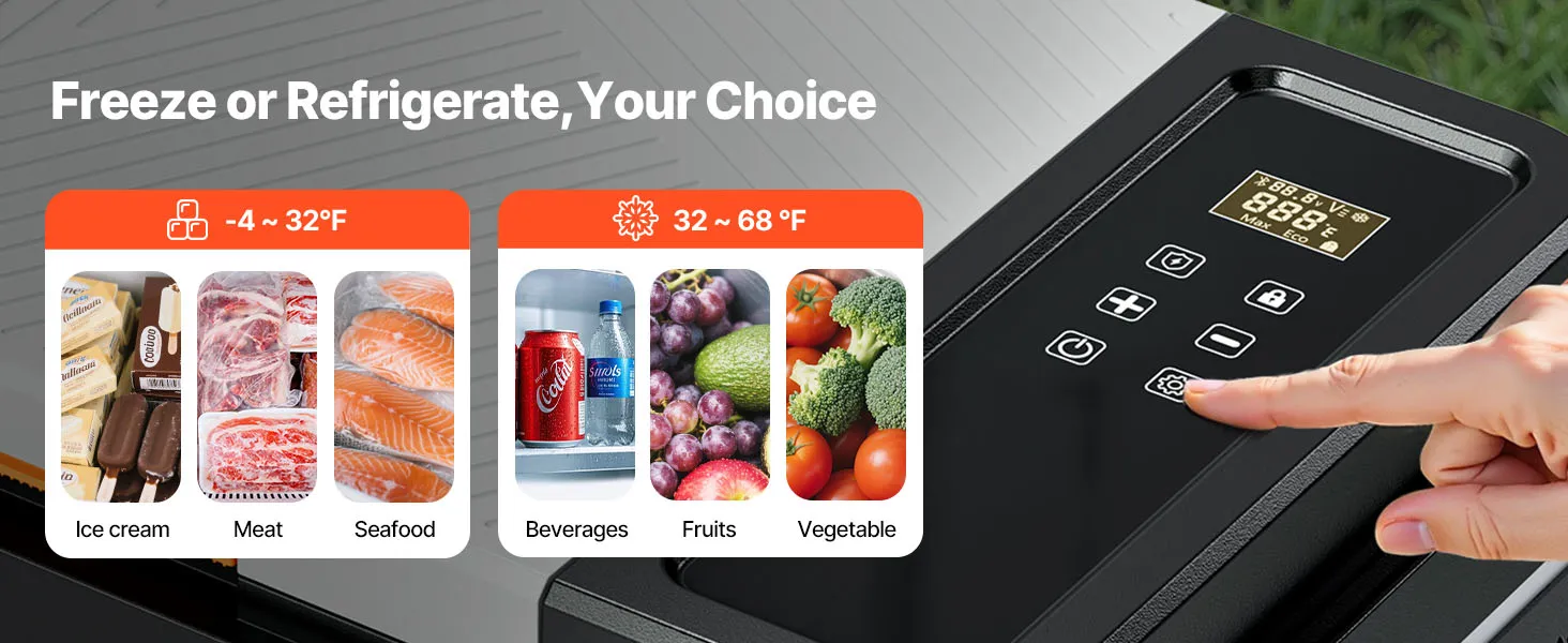 frigider camping, premium 