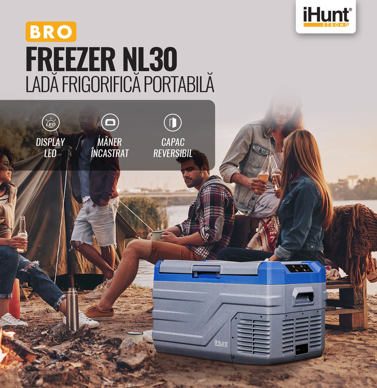 frigider auto cu compresor ihunt nl30 