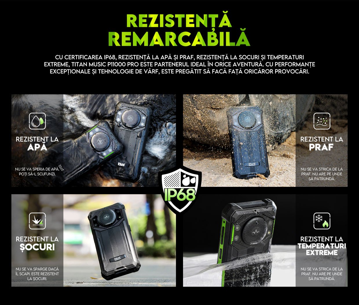 ihunt p11000 telefon rezistent