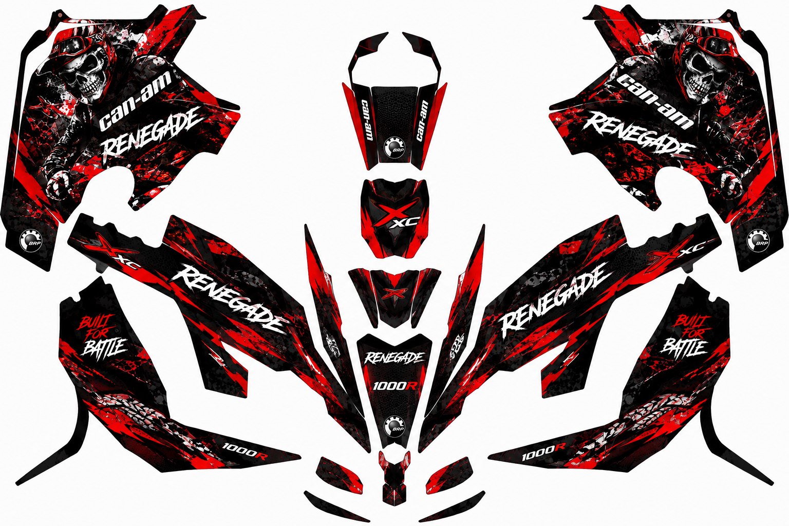 kit colant atv can am renegade