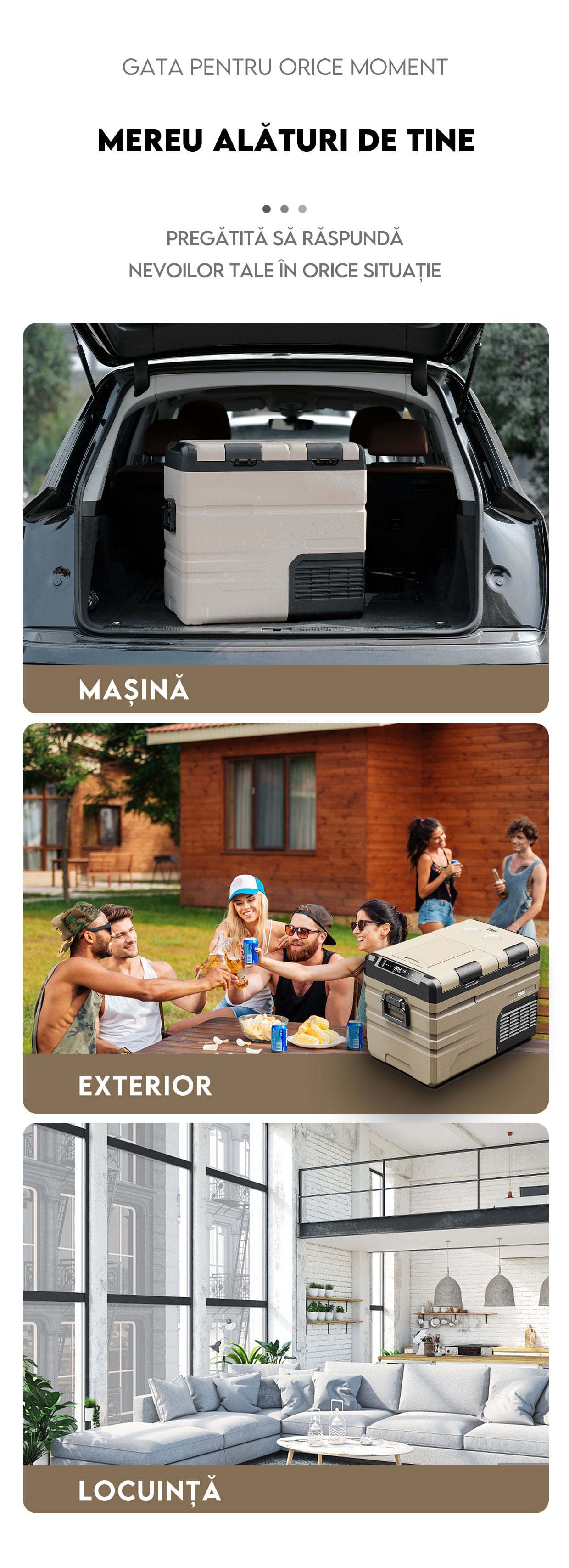 Lada frigorifica portabila iHunt Bro Freezer Battery TA35 + Acumulator