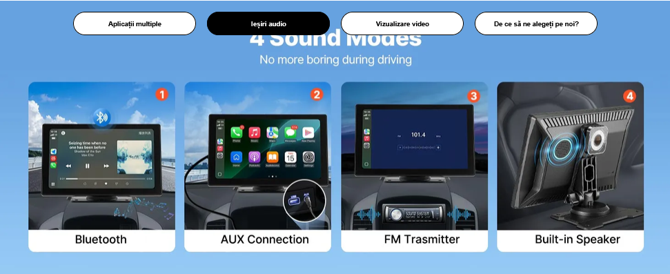 navigatie auto universala, cu camera inregistrare trafic inclusa